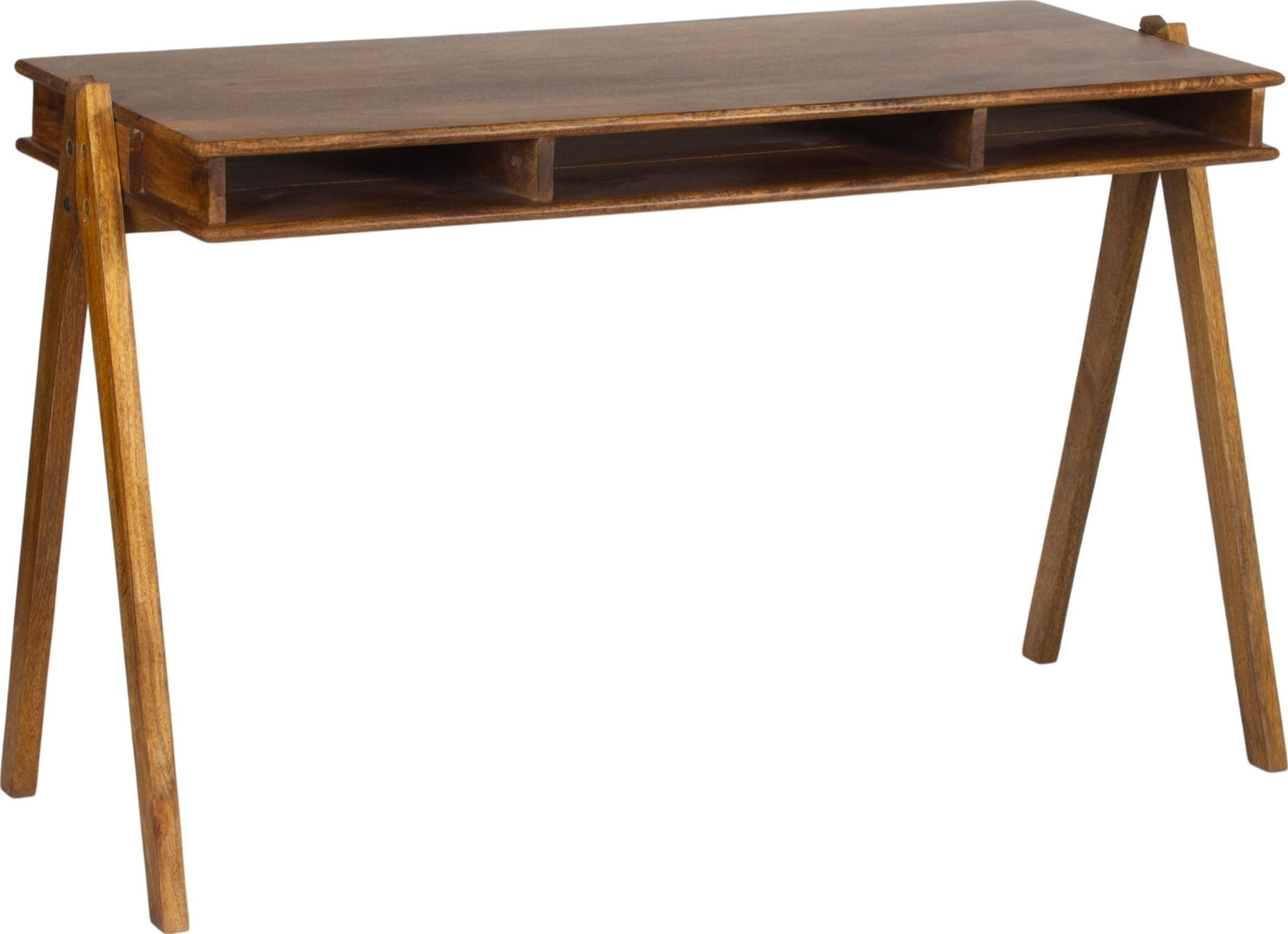 BePureHome Compartment Bureau Hout Bruin Brown Bureau