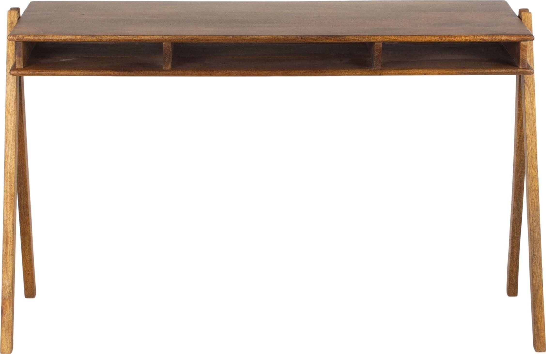 BePureHome Compartment Bureau Hout Bruin Brown Bureau
