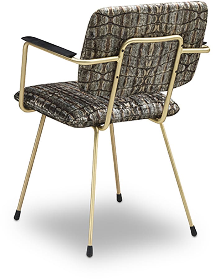 Cactus - Bacchus - Mocca eetkamerstoel Het Anker