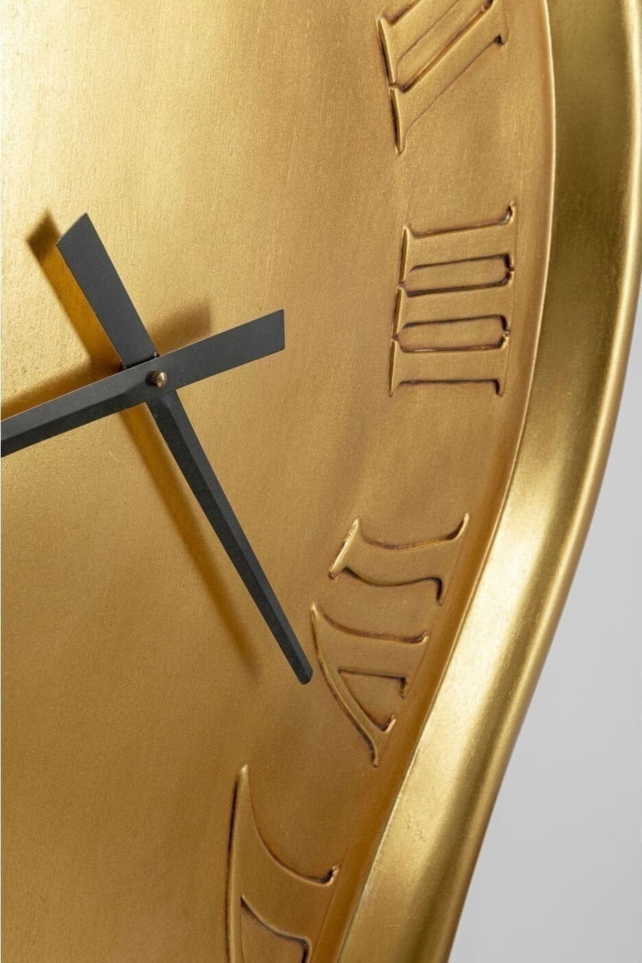 Klok Big Drop Gold 92x127cm Kare Design Klok 53519