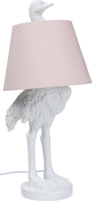 Tafellamp Animal Ostrich White 66cm Kare Design Tafellamp 53444