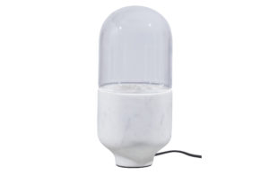 WOOOD Asel Tafellamp Marmer Glas Off White Off white Lamp