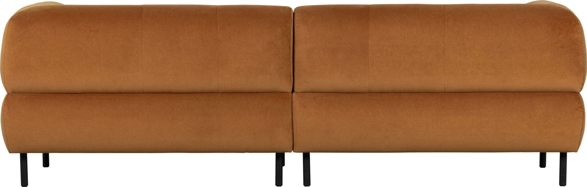 WOOOD Lloyd 4-zitsbank Gewassen Fluweel Cinnamon Cinnamon Bank