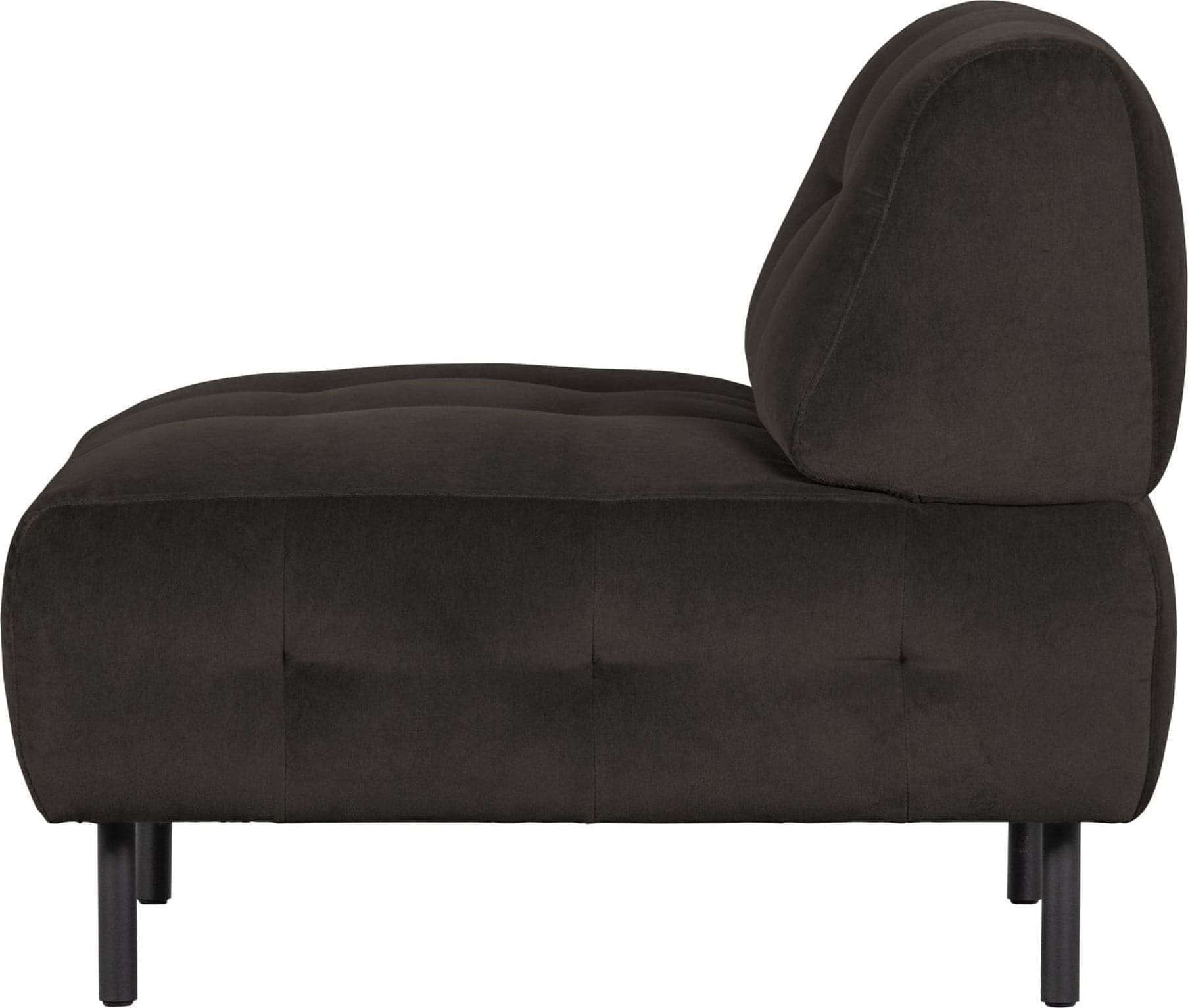 WOOOD Lloyd Fauteuil Gewassen Fluweel Cast Iron Cast iron Bank