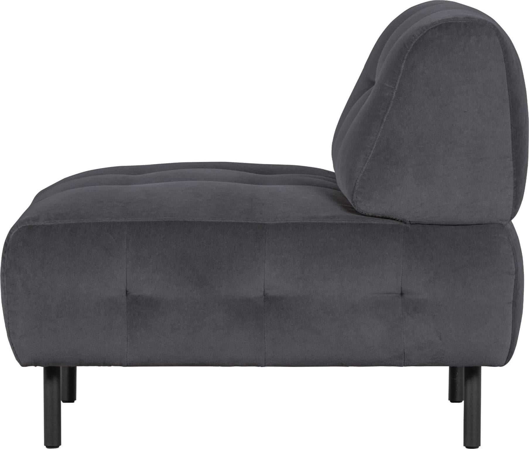 WOOOD Lloyd Fauteuil Gewassen Fluweel Cloud Cloud Bank