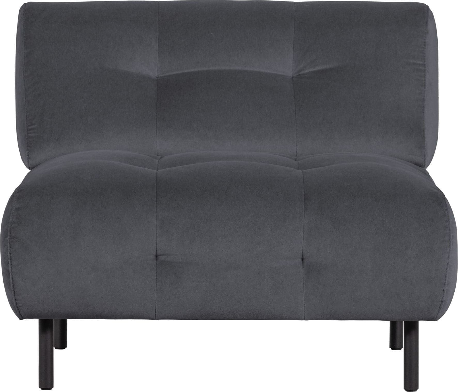 WOOOD Lloyd Fauteuil Gewassen Fluweel Cloud Cloud Bank