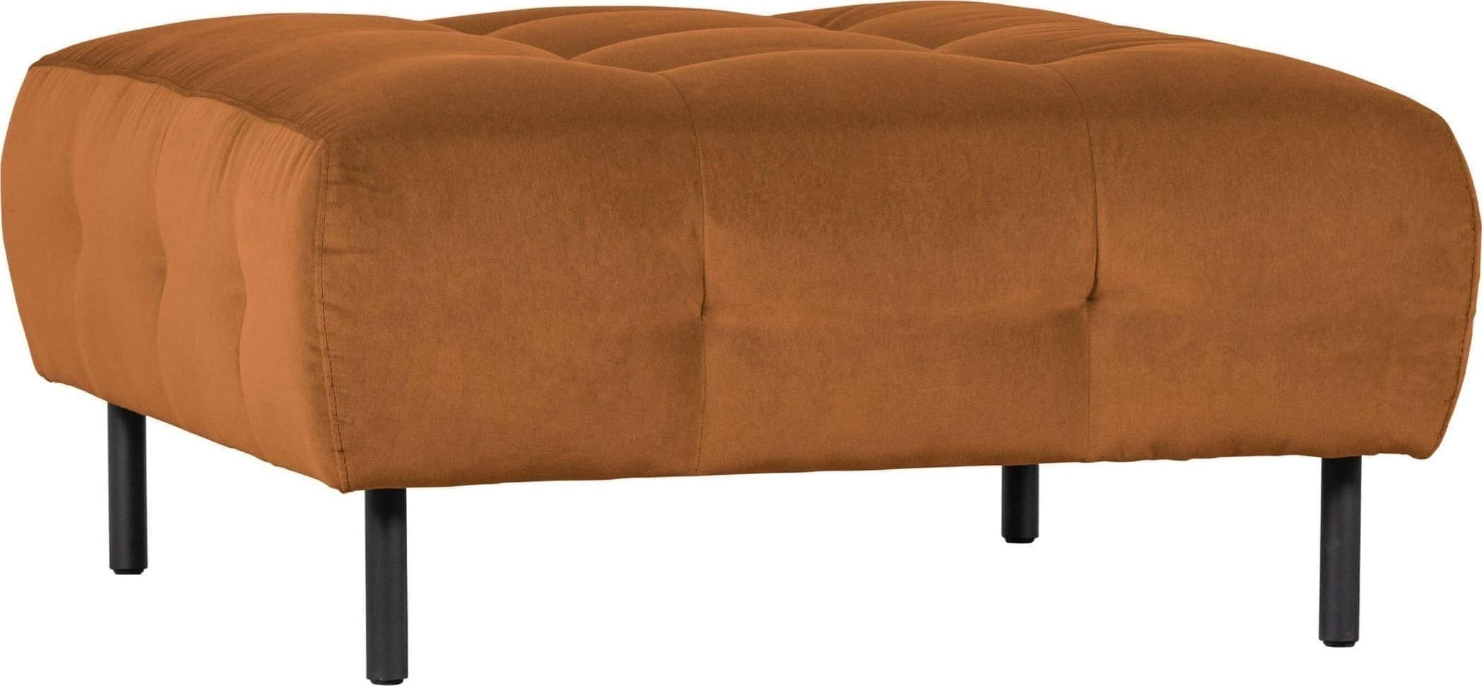 WOOOD Lloyd Hocker Gewassen Fluweel Cinnamon Cinnamon Eetkamerstoel