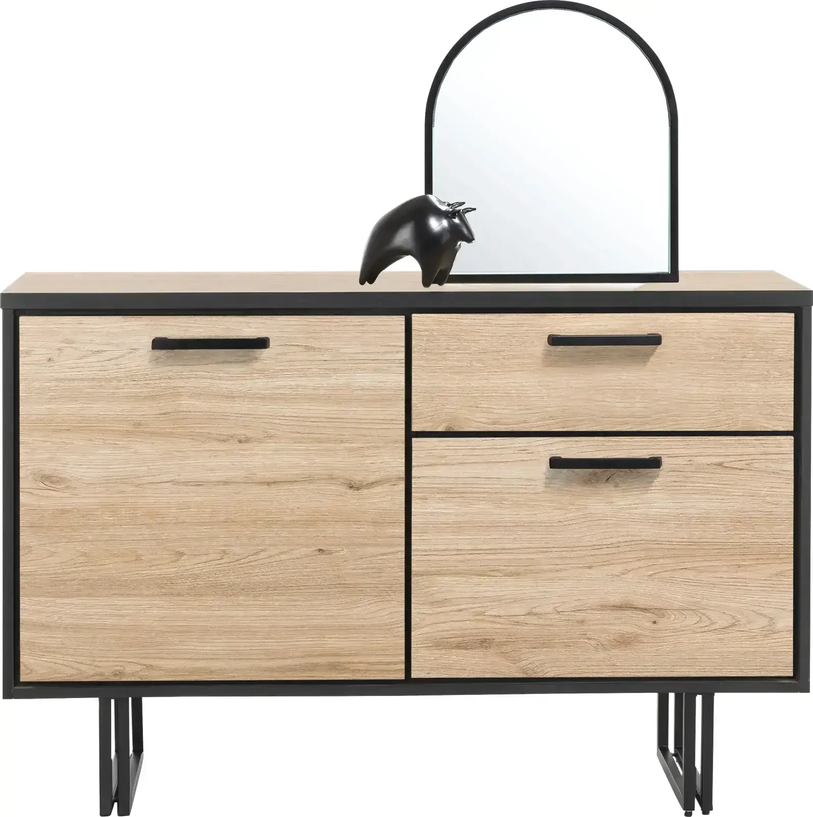 Henders & Hazel Avalon dressoir 127 cm - 2-deuren + 1-lade - natural Dressoir