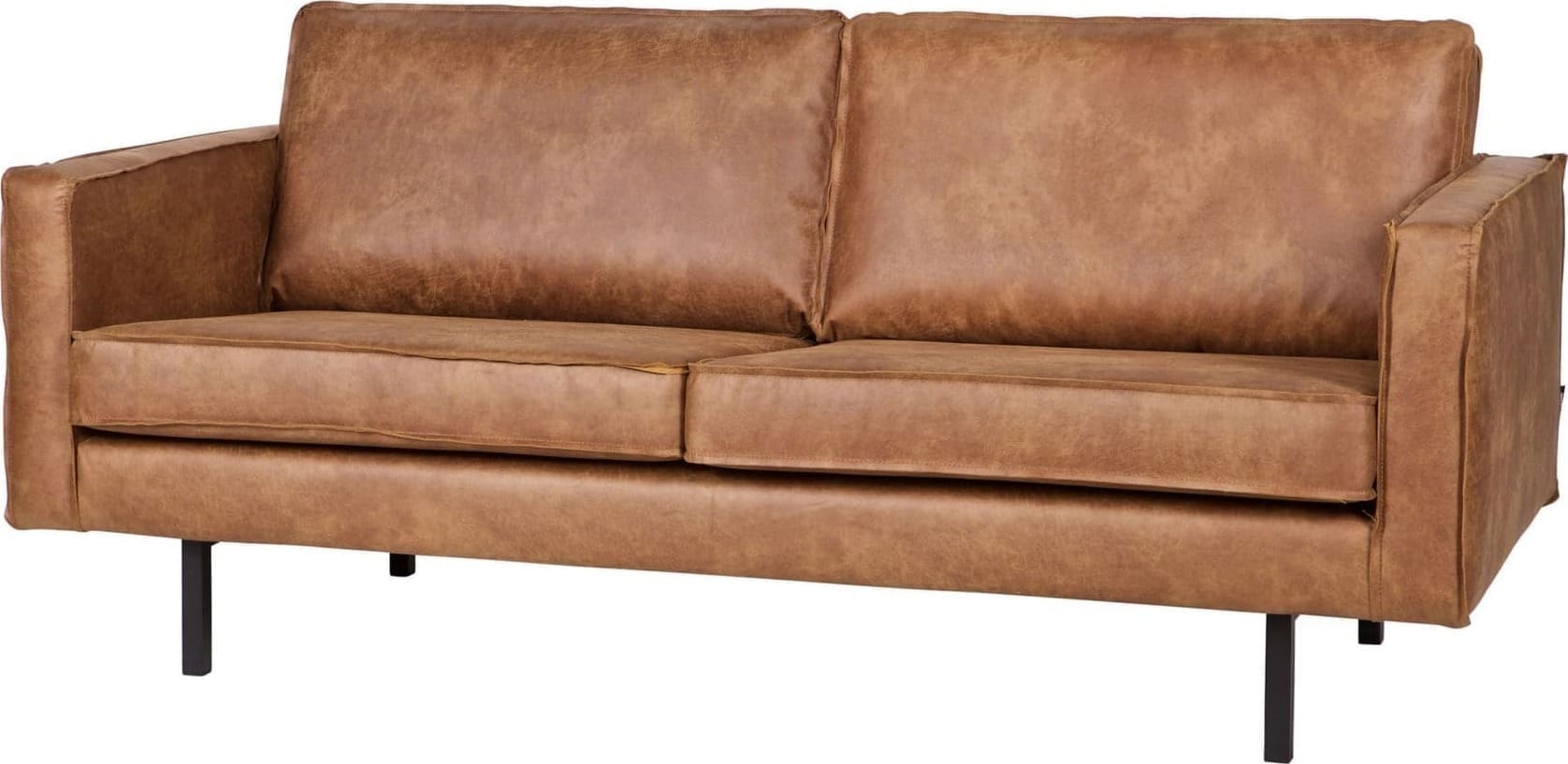 BePureHome Rodeo 2,5-zitsbank Cognac Cognac Bank