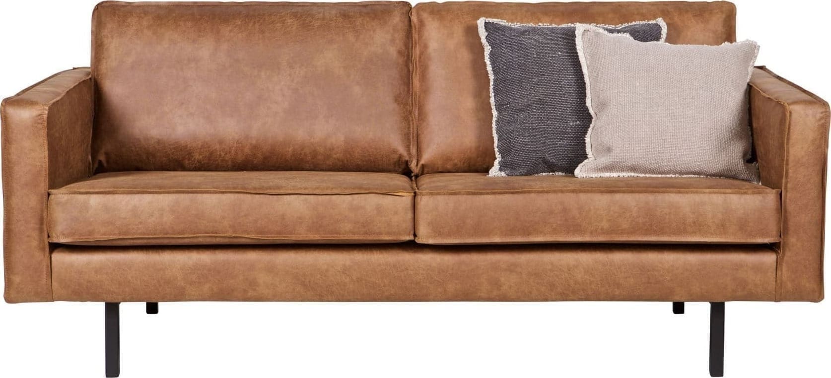 BePureHome Rodeo 2,5-zitsbank Cognac Cognac Bank