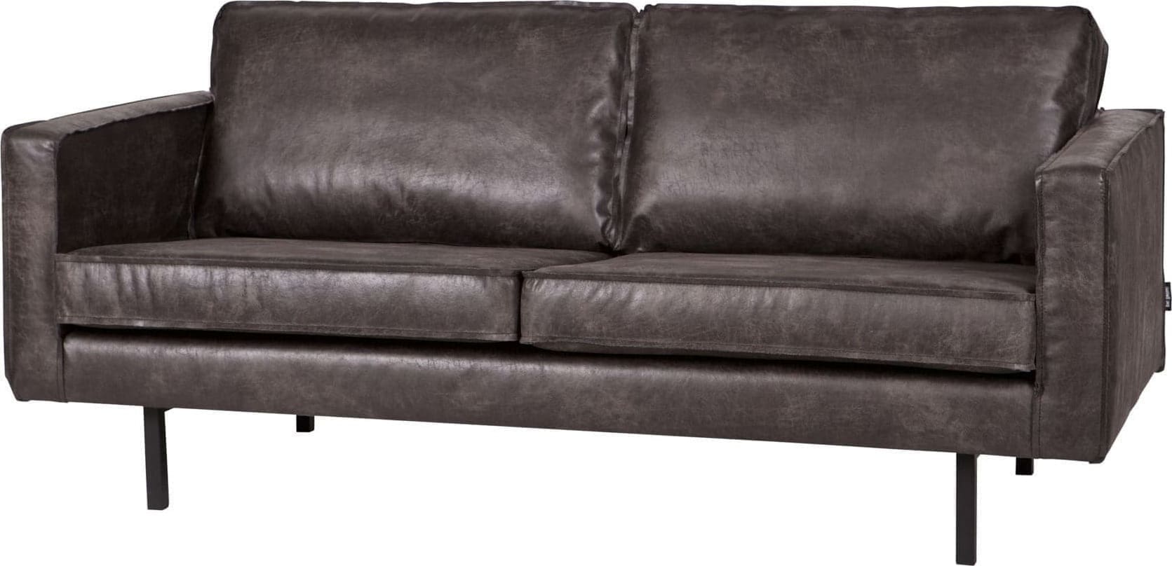BePureHome Rodeo 2,5-zitsbank Zwart Black Bank