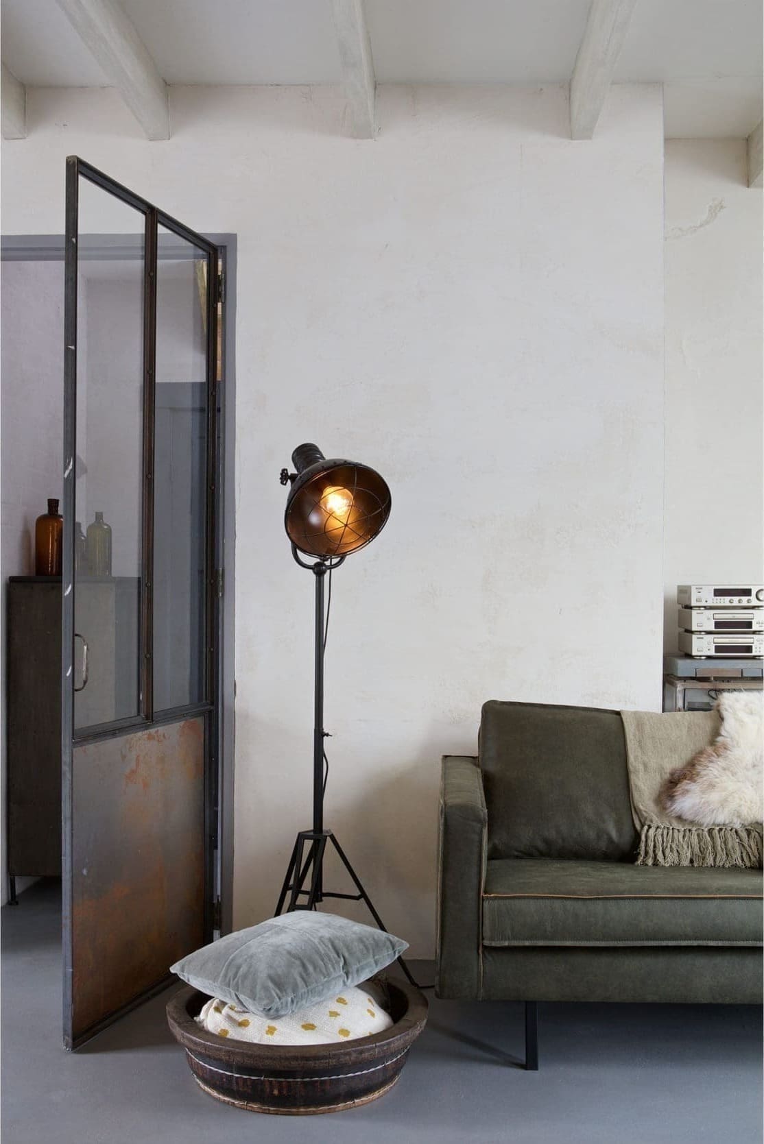 BePureHome Rodeo 3-zitsbank Army Army Bank