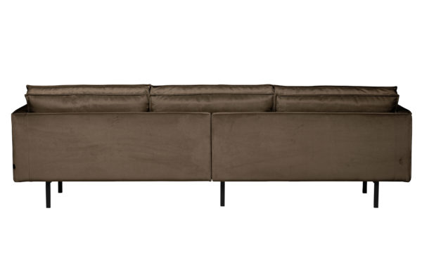 BePureHome Rodeo 3-zitsbank Velvet Taupe Taupe Bank