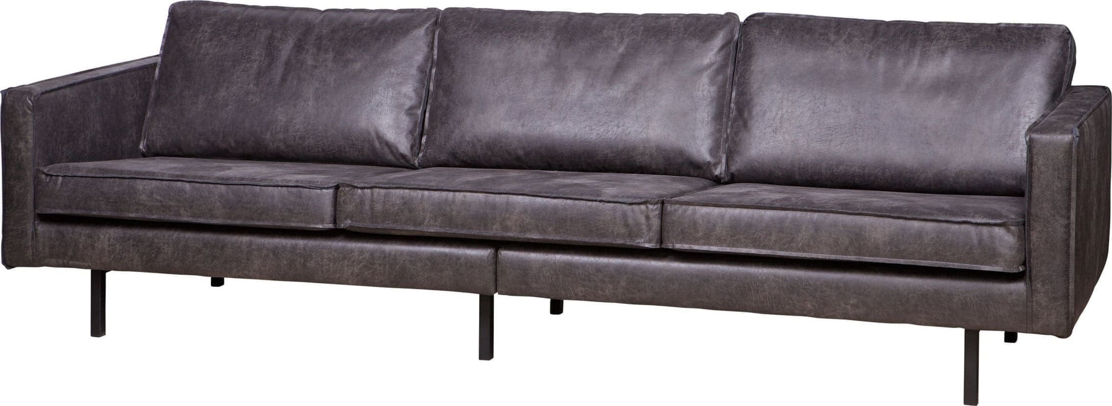BePureHome Rodeo 3-zitsbank Zwart Black Bank