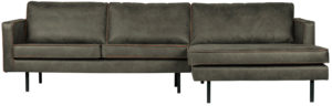 BePureHome Rodeo Chaise Longue Rechts Army Army Bank