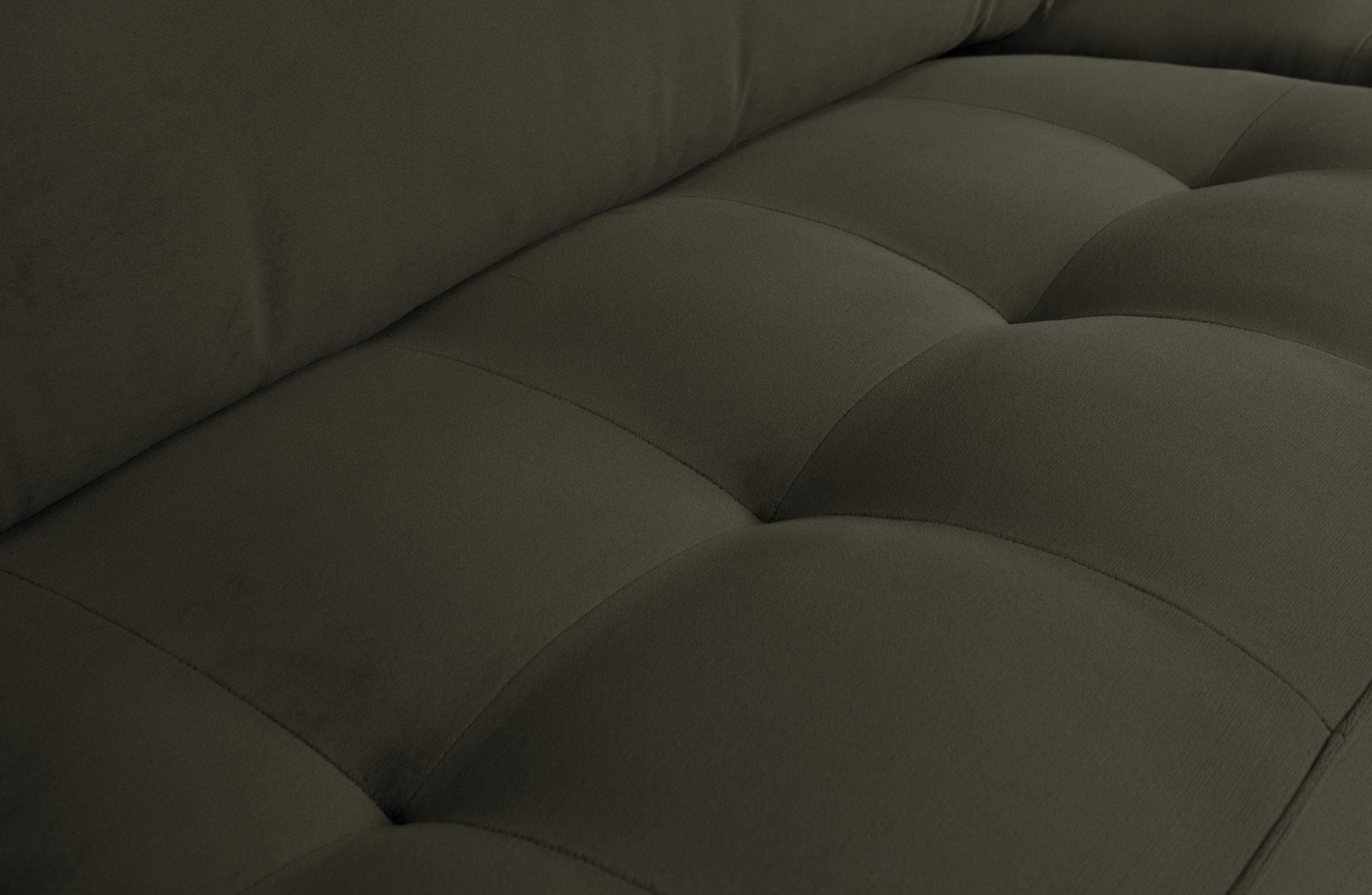 BePureHome Rodeo Classic 2,5-zitsbank Velvet Dark Green Hunter Dark green Bank