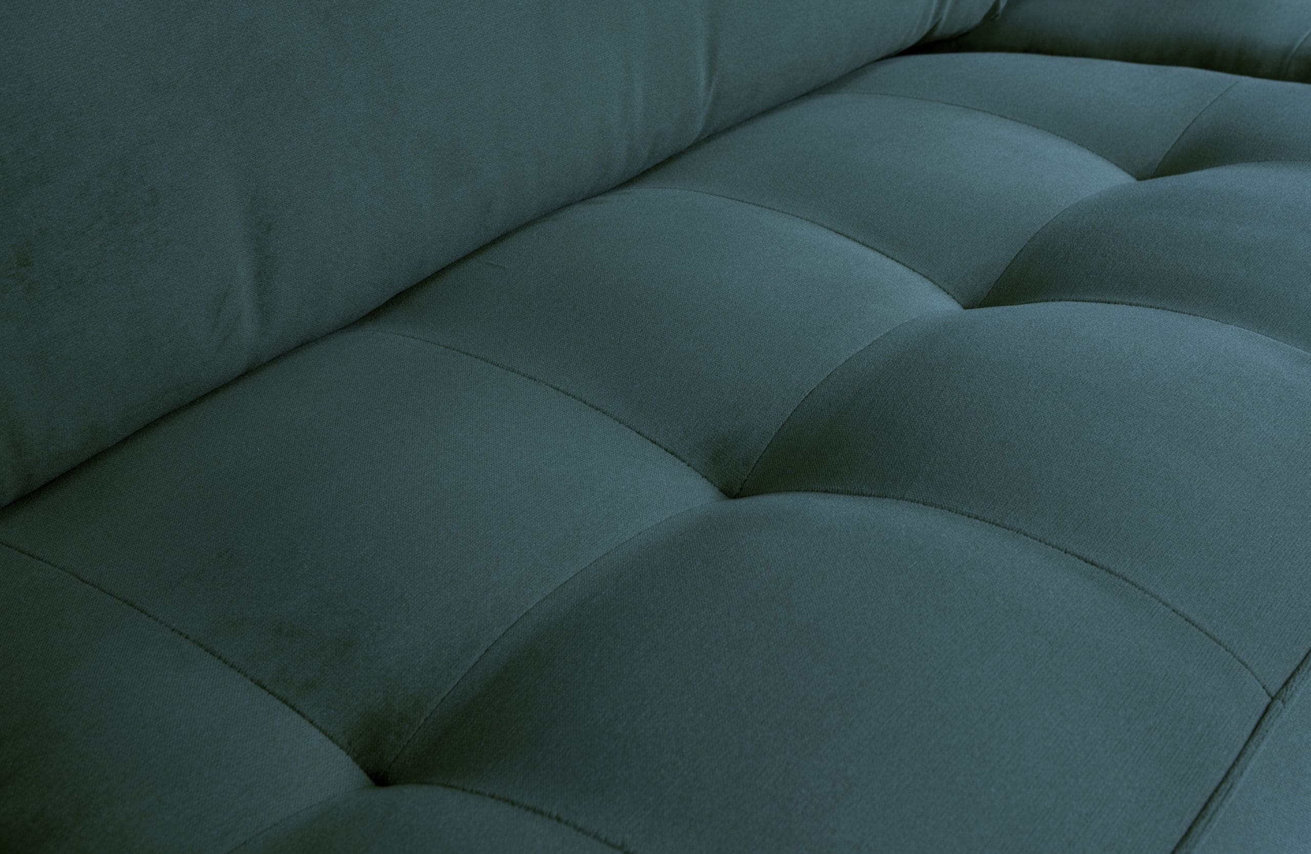 BePureHome Rodeo Classic 2,5-zitsbank Velvet Teal Teal Bank