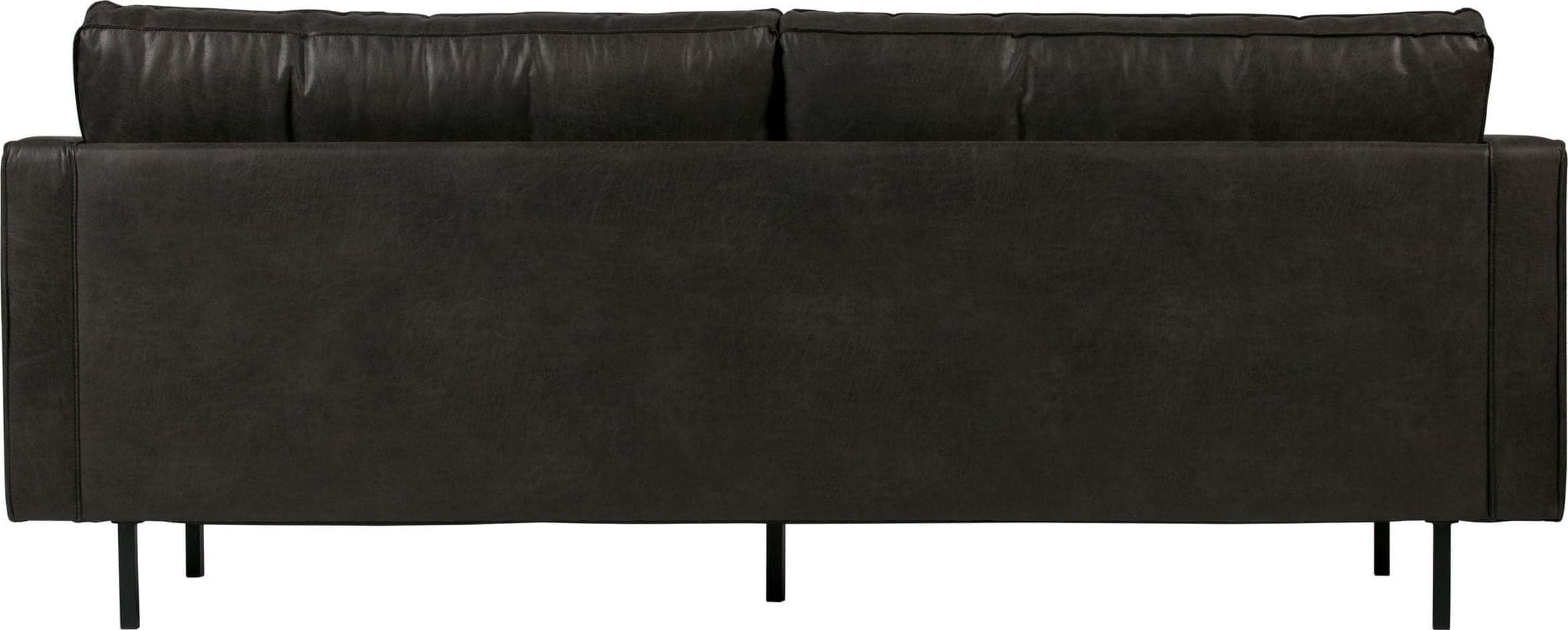 BePureHome Rodeo Classic 2,5-zitsbank Zwart Black Bank