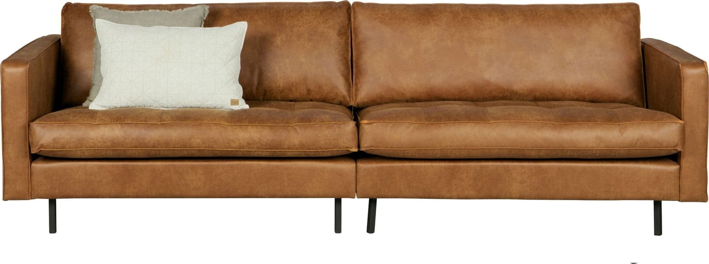 BePureHome Rodeo Classic 3-zitsbank Cognac Cognac Bank