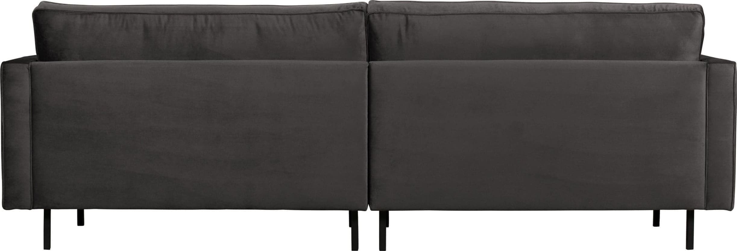 BePureHome Rodeo Classic 3-zitsbank Velvet Antraciet Anthracite Bank