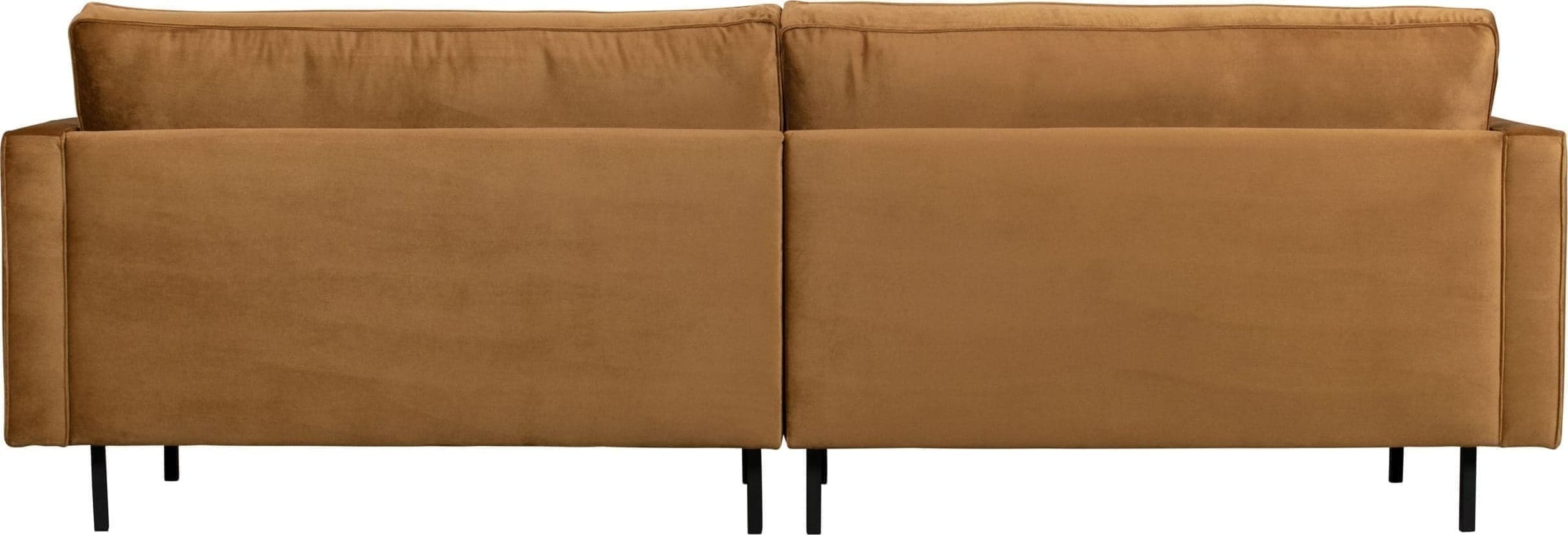 BePureHome Rodeo Classic 3-zitsbank Velvet Honing Geel Honey yellow Bank