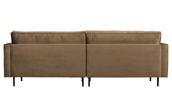 BePureHome Rodeo Classic 3-zitsbank Velvet Taupe Taupe Bank
