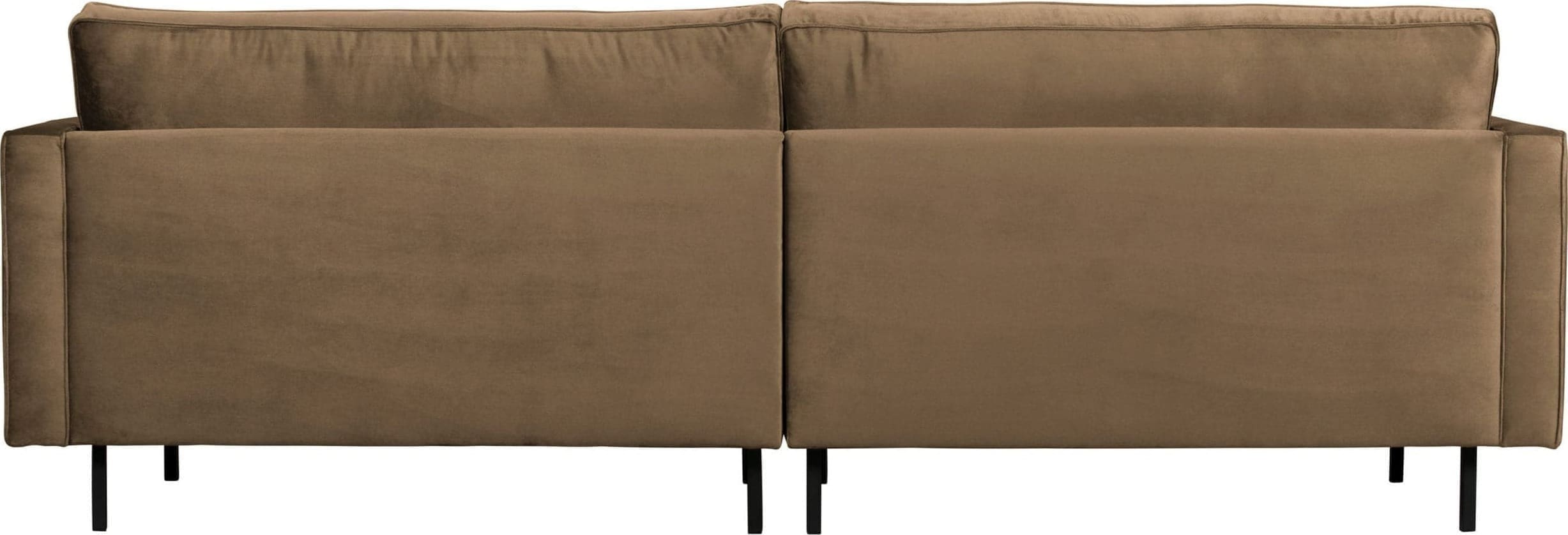 BePureHome Rodeo Classic 3-zitsbank Velvet Taupe Taupe Bank