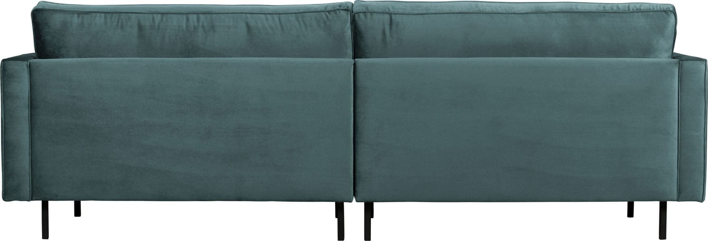 BePureHome Rodeo Classic 3-zitsbank Velvet Teal Teal Bank
