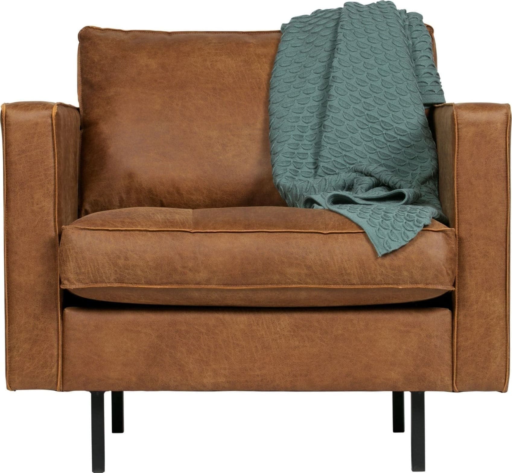 BePureHome Rodeo Classic Fauteuil Cognac Cognac Bank