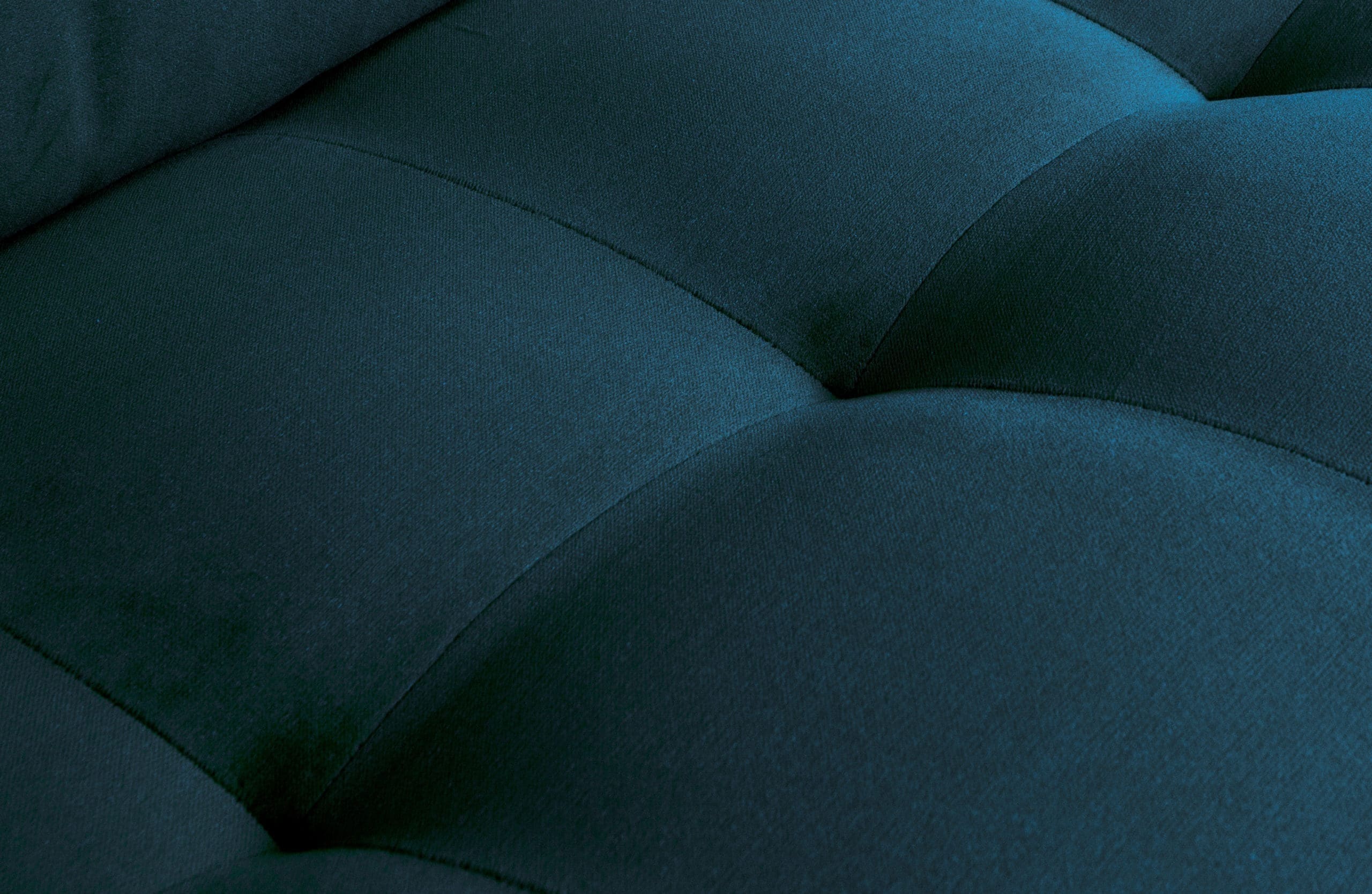 BePureHome Rodeo Classic Fauteuil Velvet Blue Blue Bank