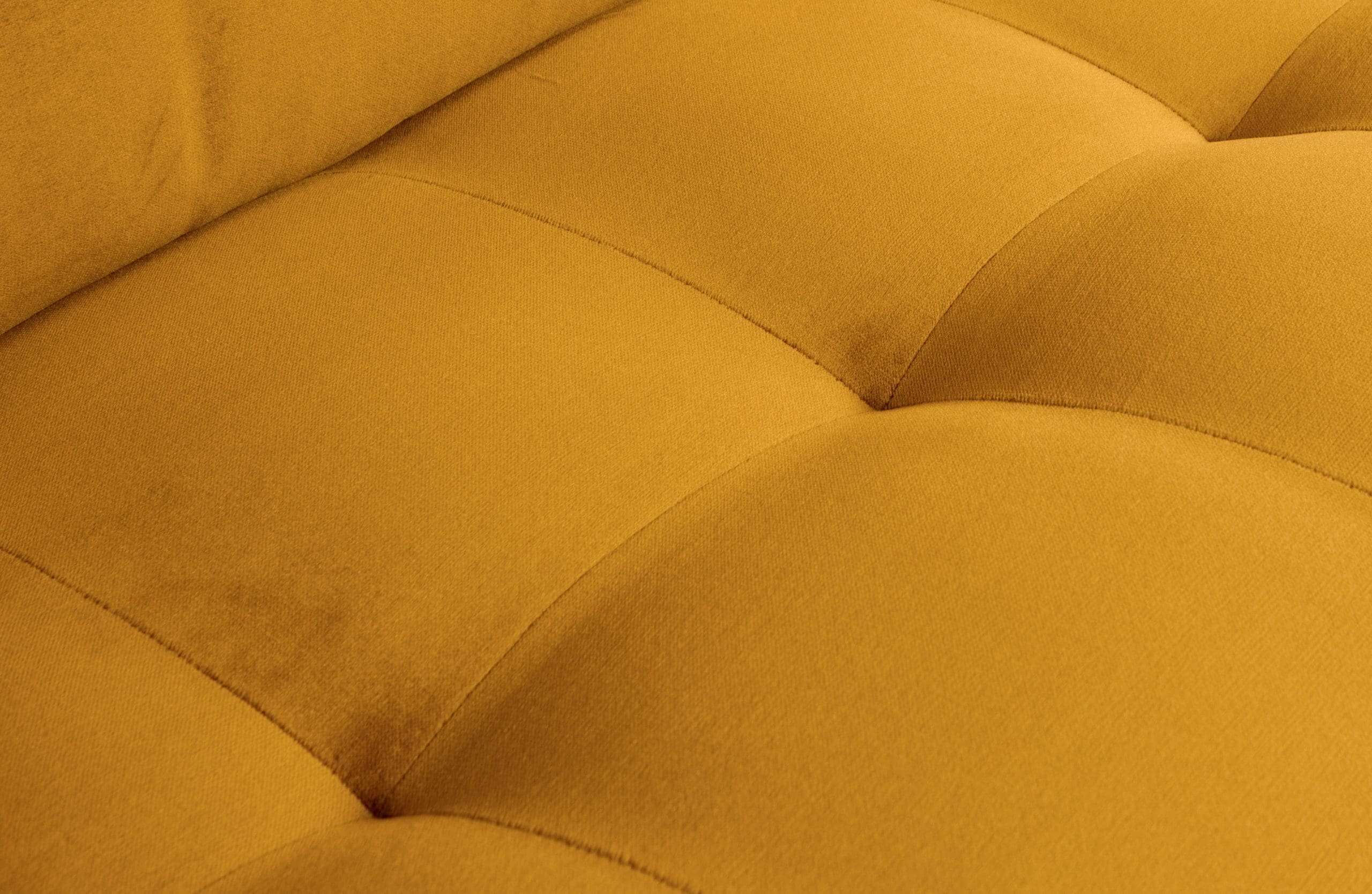BePureHome Rodeo Classic Fauteuil Velvet Oker Ochre Bank