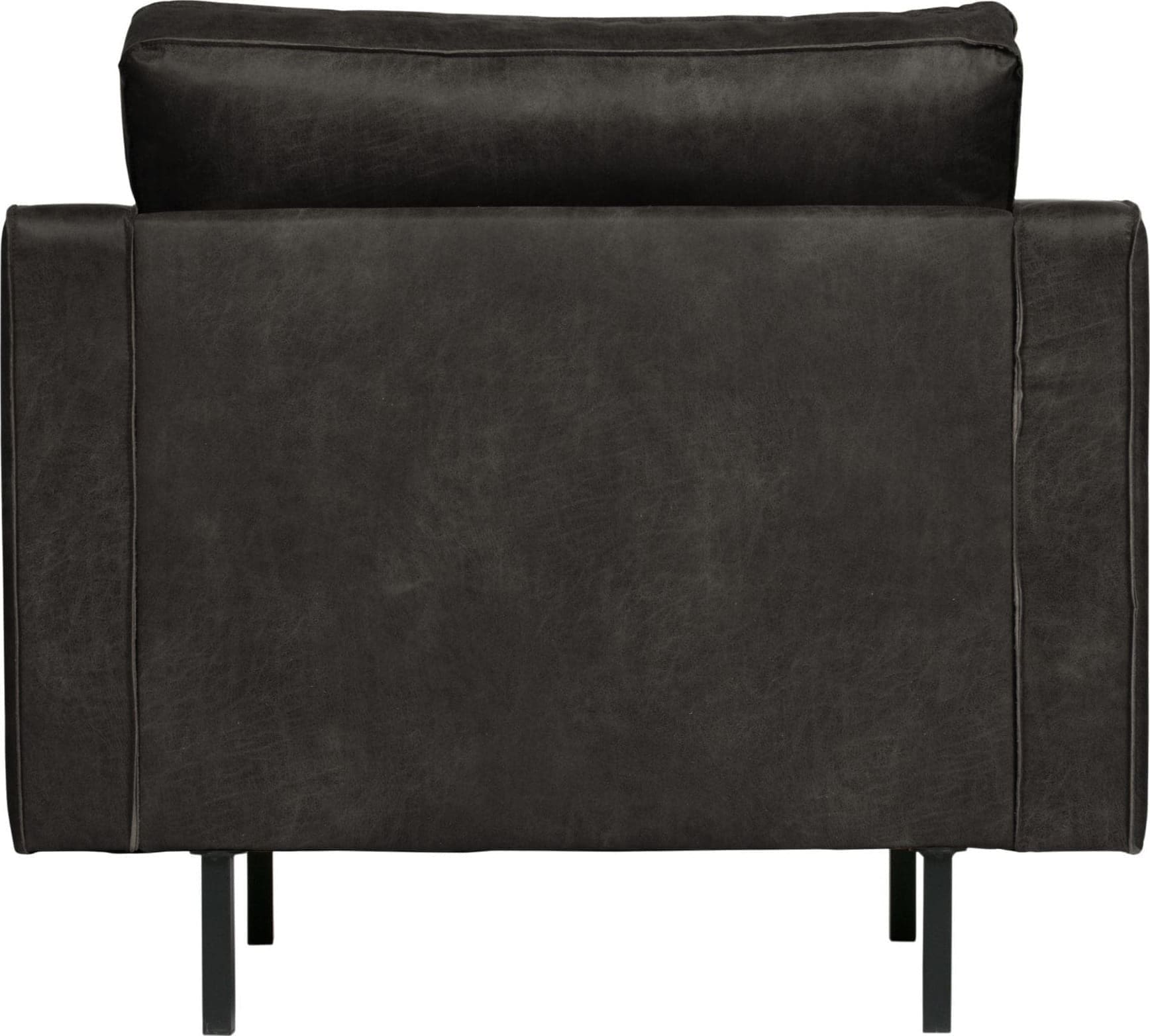 BePureHome Rodeo Classic Fauteuil Zwart Black Bank
