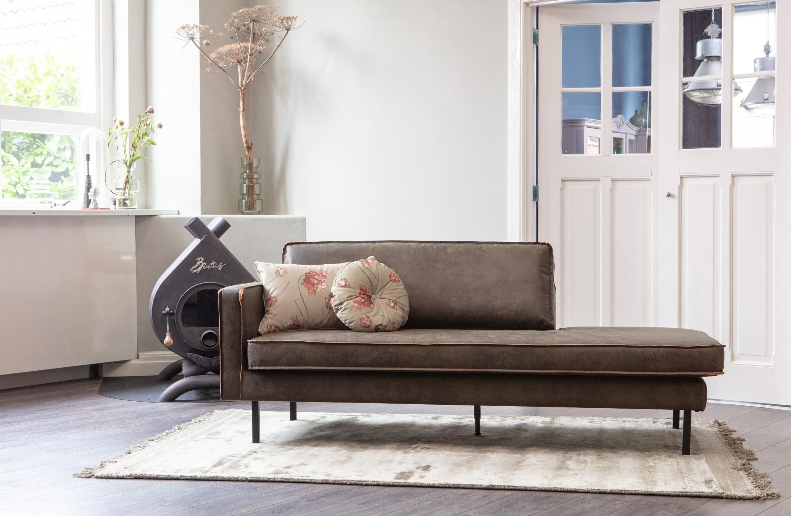 BePureHome Rodeo Daybed Left Army Army Bank