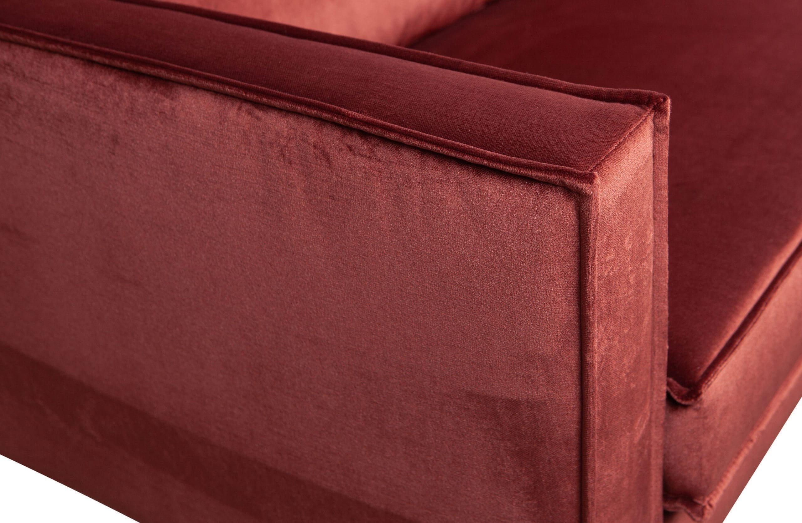 BePureHome Rodeo Fauteuil Velvet Chestnut Chestnut Bank