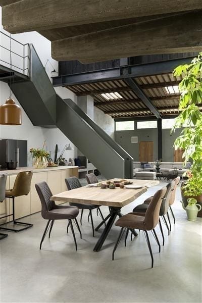 Henders & Hazel Living eetkamertafel 180 x 100 cm Eettafel