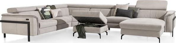 Henders & Hazel Tycan poef / hocker big - 80 x 60 cm Bank