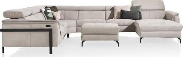 Henders & Hazel Tycan poef / hocker big - 80 x 60 cm Bank