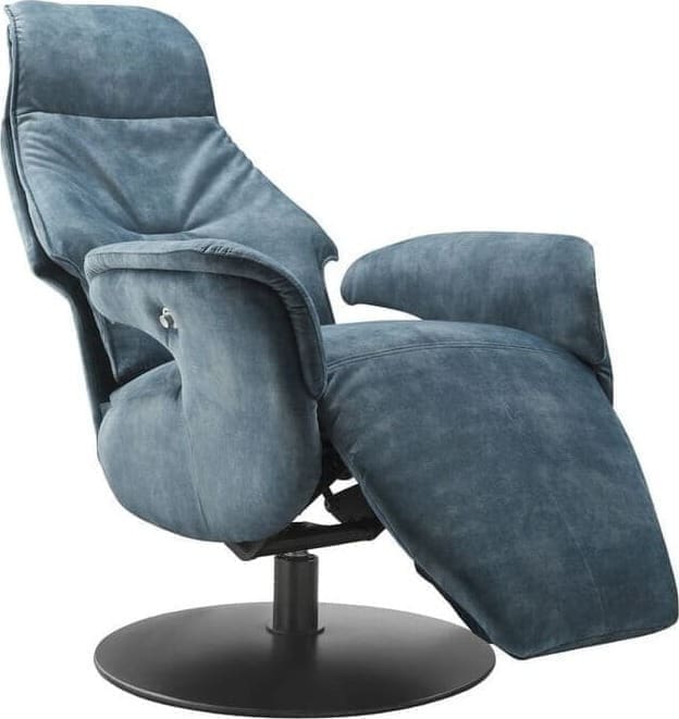Pronto Wonen Relaxfauteuil Artizo verstelbare rug/voetensteun (large) Fauteuil