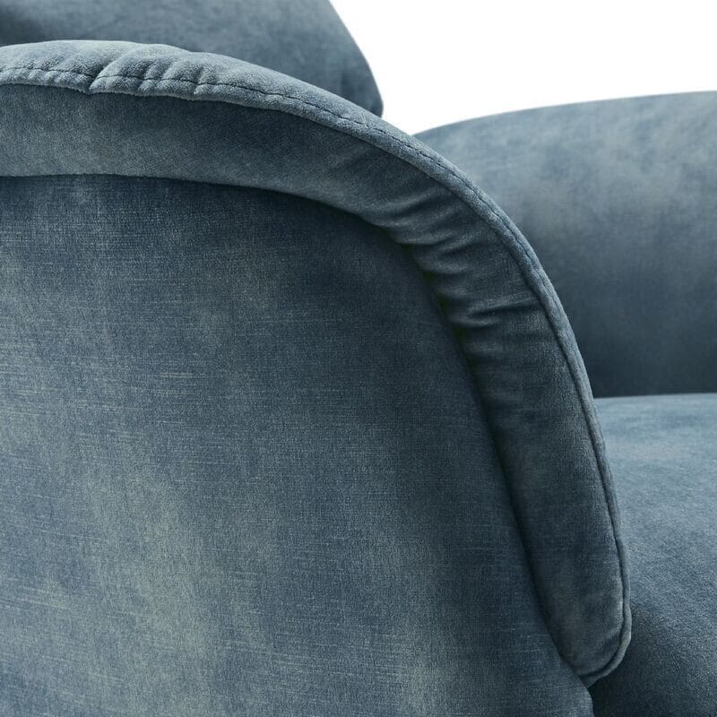 Pronto Wonen Relaxfauteuil Artizo verstelbare rug/voetensteun (large) Fauteuil