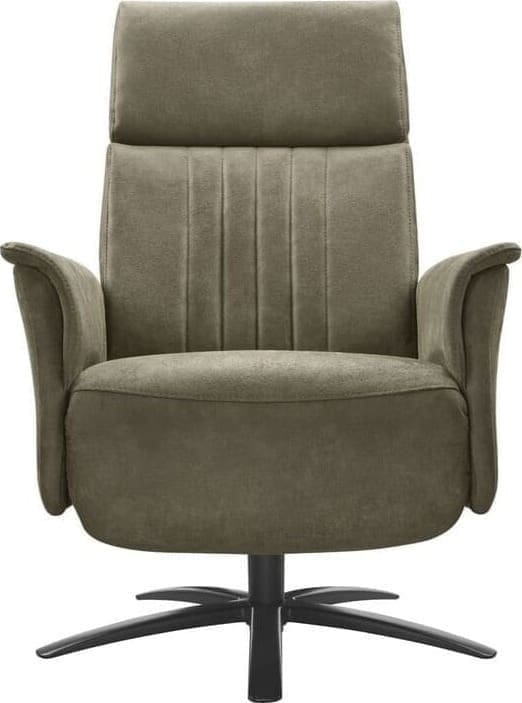 Pronto Wonen Relaxfauteuil Initio verstelbare rug en voetensteun Fauteuil