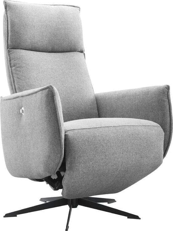 Pronto Wonen Relaxfauteuil Moio verstelbare rug en voetensteun  Fauteuil