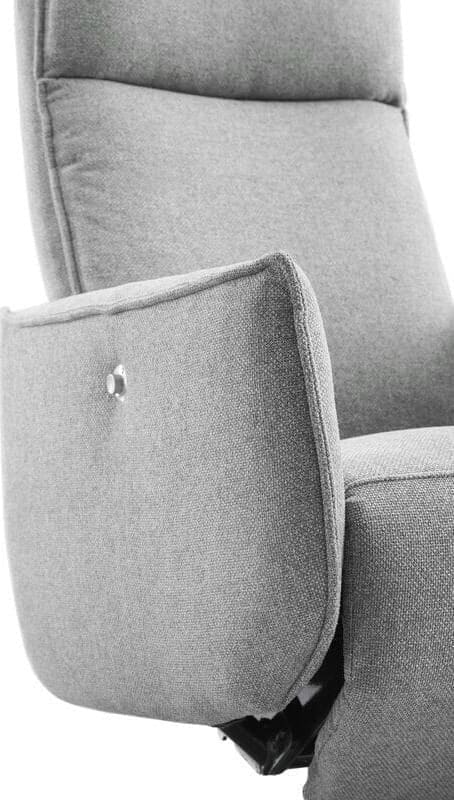 Pronto Wonen Relaxfauteuil Moio verstelbare rug en voetensteun Fauteuil