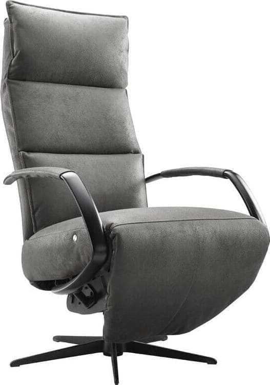 Pronto Wonen Relaxfauteuil Moio verstelbare rug en voetensteun  Fauteuil