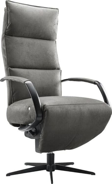 Pronto Wonen Relaxfauteuil Moio verstelbare rug en voetensteun Fauteuil