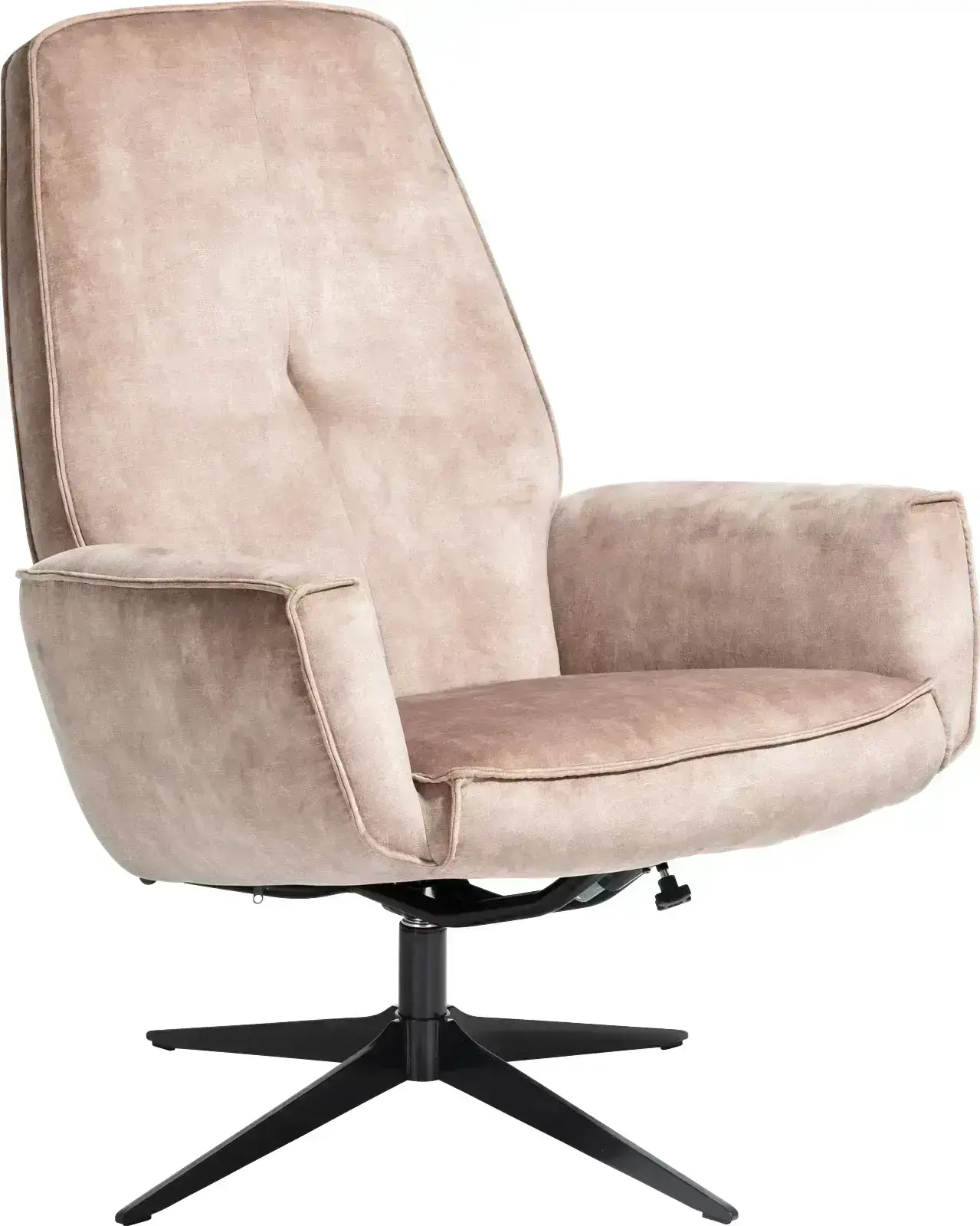 Henders & Hazel Salerno fauteuil incl. relax-functie - stof karese camel Fauteuil