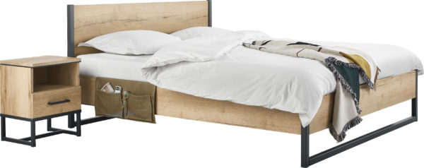 Ledikant bed Chalet uit de Comfort Suite collectie - houtdecor Natur