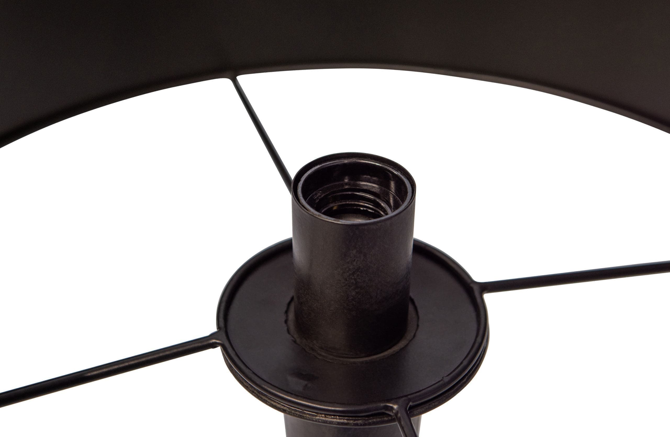 BePureHome Blackout Too Staande Lamp Metaal Zwart/brass Black/brass Lamp