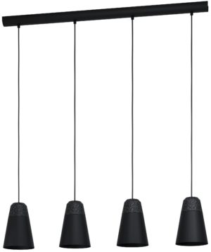 Canterras hanglamp - zwart Eglo Hanglamp 99545-EGLO