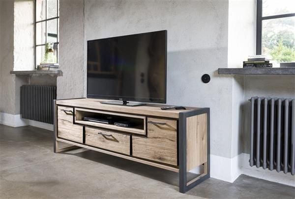 Henders & Hazel Metalo dressoir 140 cm - 1-deur + 2-laden Dressoir