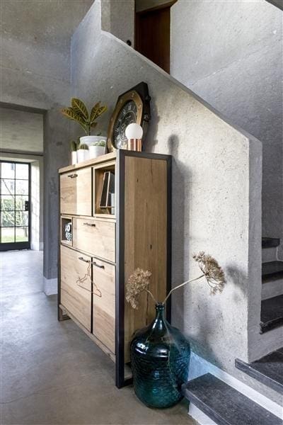 Henders & Hazel Metalo dressoir 140 cm - 1-deur + 2-laden Dressoir